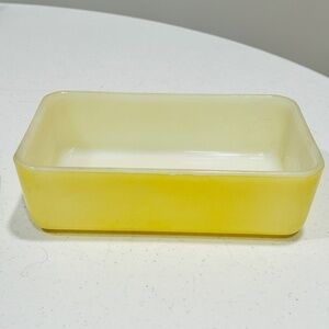 Maid Of Honor Vintage Yellow Bake And Serve Dish Bakeware